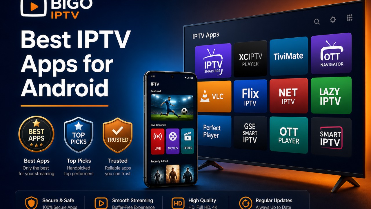 Best IPTV Apps for Android & Android TV