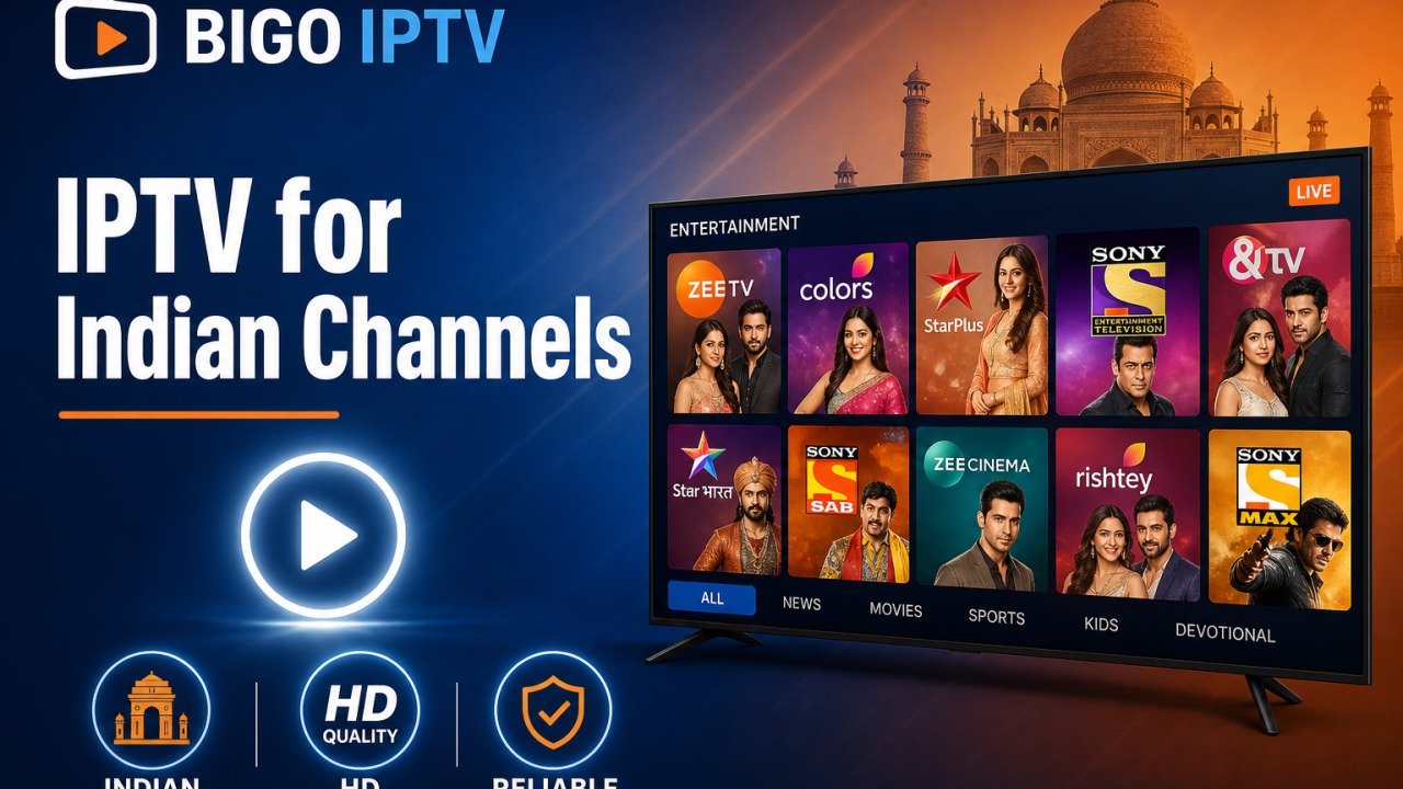 IPTV for Indian Channels