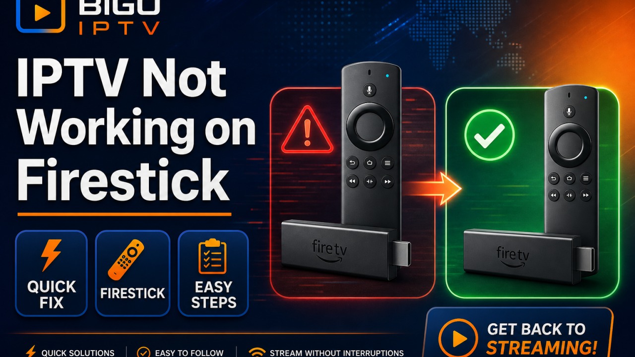 IPTV Not Working on Firestick — Fixes