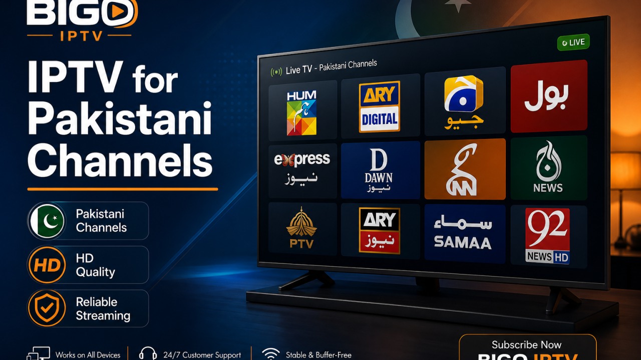 IPTV for Pakistani Channels