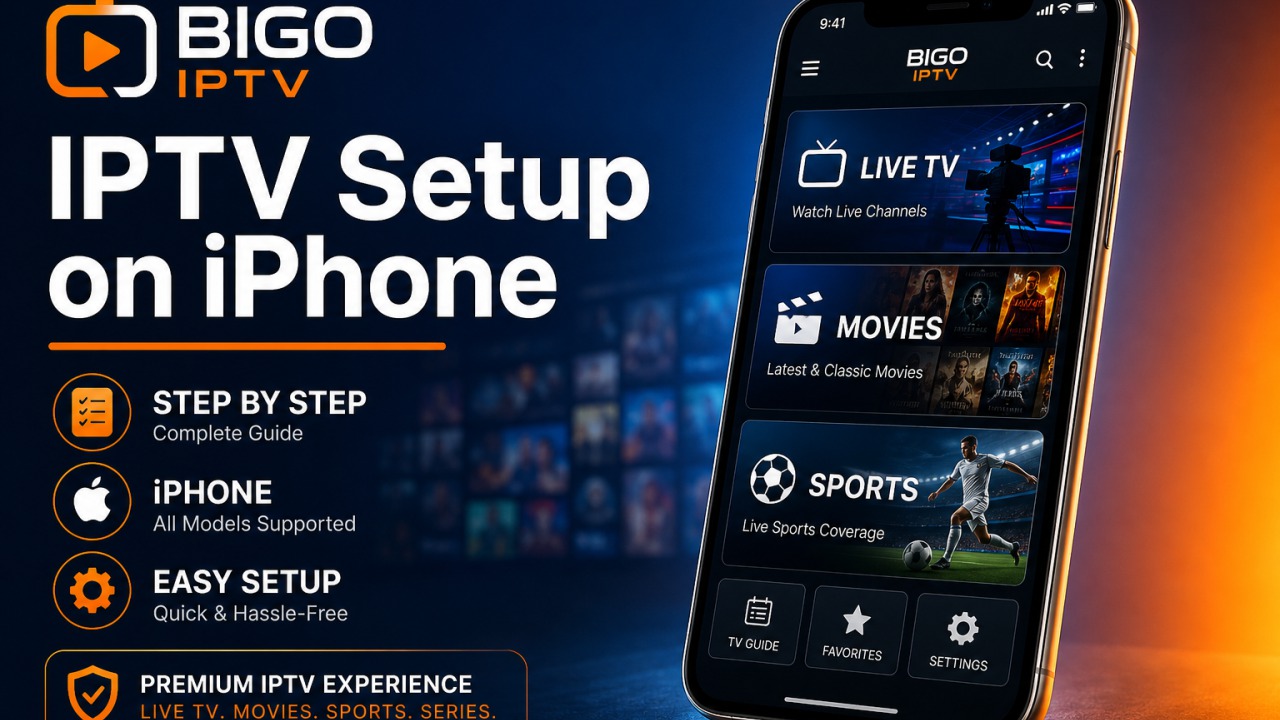 IPTV Setup on iPhone — BIGO IPTV