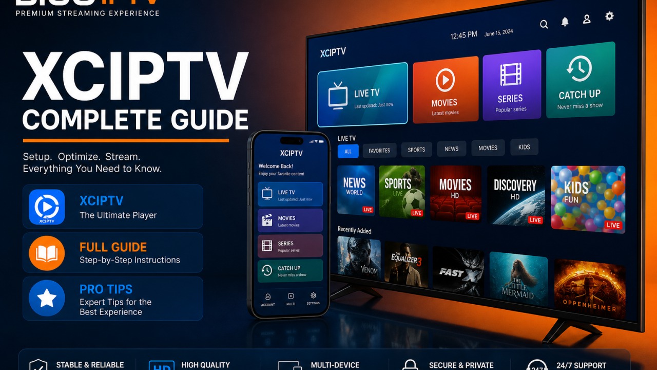 XCIPTV Complete Guide